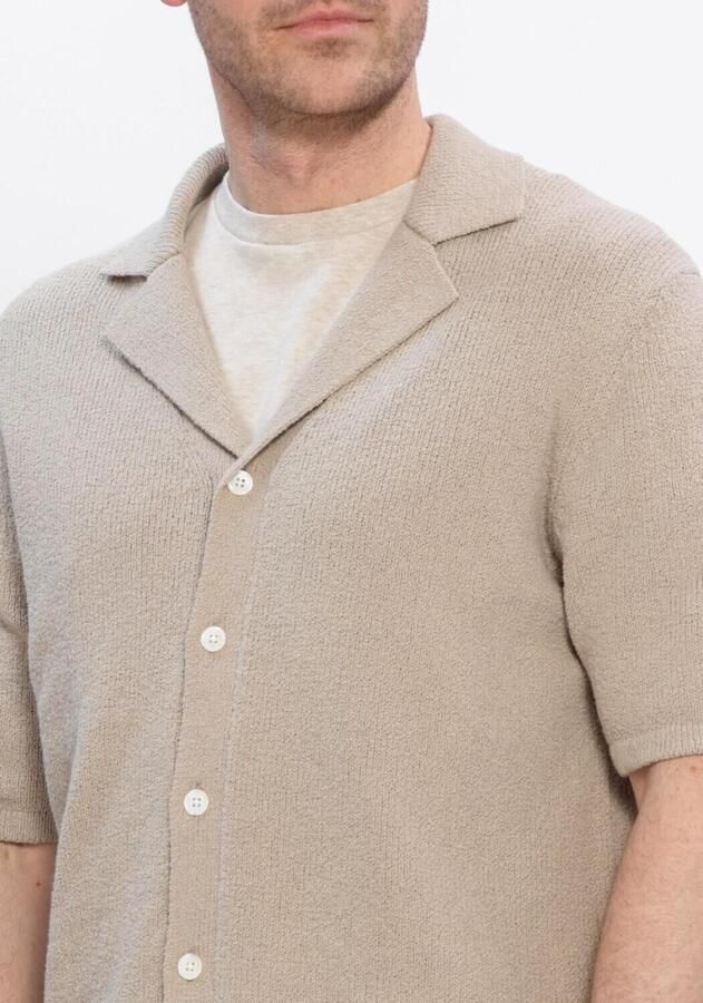 PROFUOMO Heren Polo's & T-shirts Toweling Beige - Foto 2