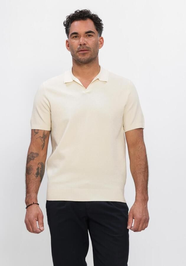 Profuomo regular fit poloshirt van lyocellmix met zijde-aandeel