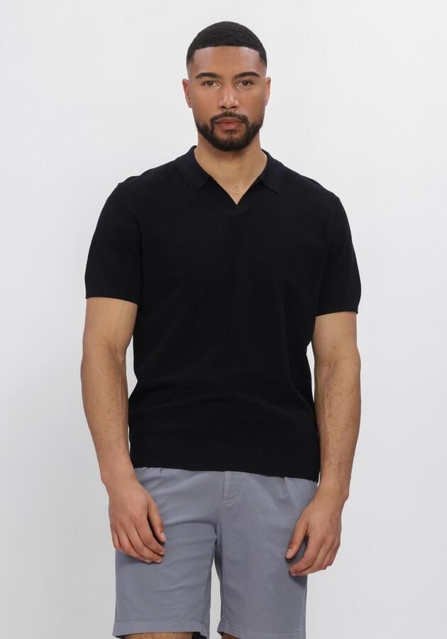Profuomo regular fit poloshirt van lyocellmix met zijde-aandeel