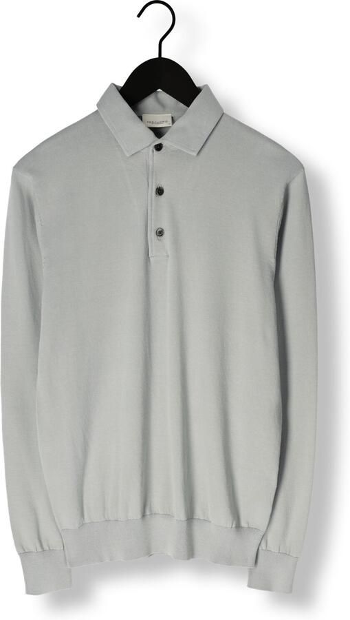 PROFUOMO Heren Truien & Vesten Polo Onepiece Luxury Basic Groen - Foto 2