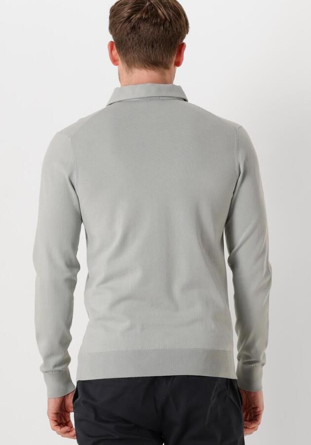 PROFUOMO Heren Truien & Vesten Polo Onepiece Luxury Basic Groen