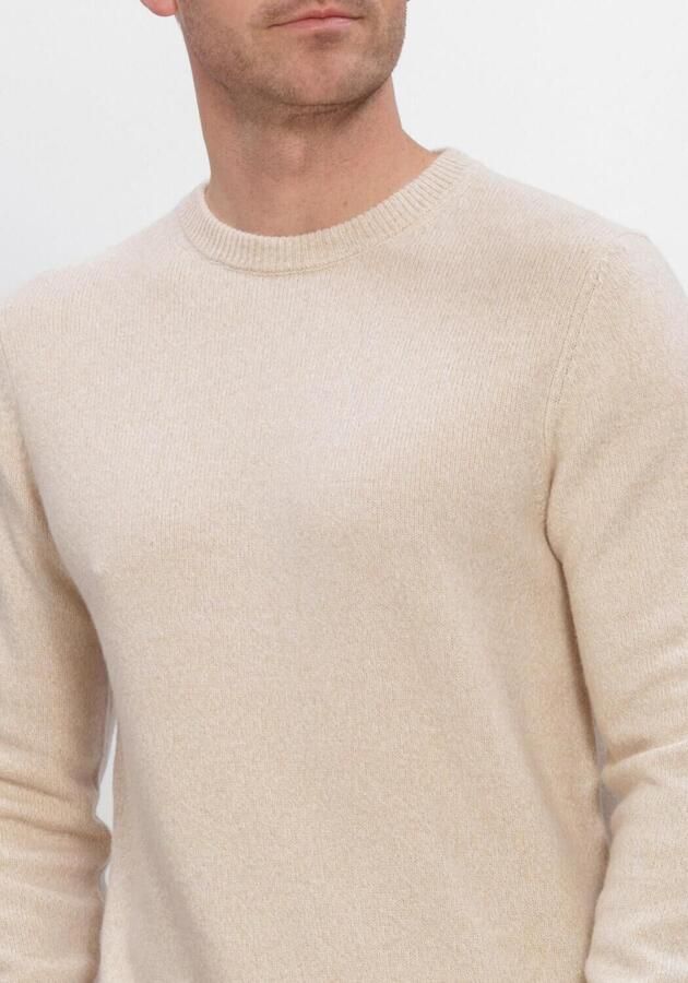 PROFUOMO Heren Truien & Vesten Pullover Crew Neck 80 20 Beige - Foto 3