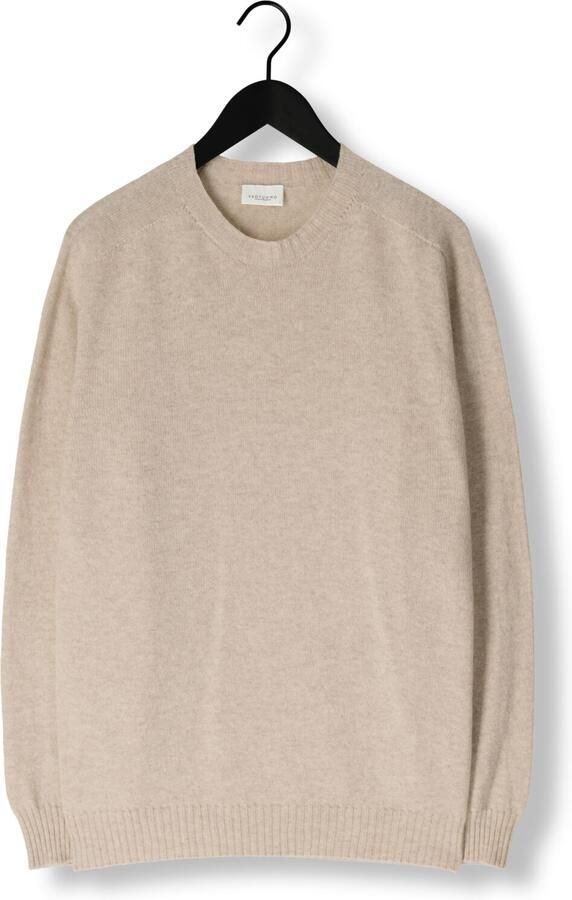 PROFUOMO Heren Truien & Vesten Pullover Crew Neck Zand - Foto 3