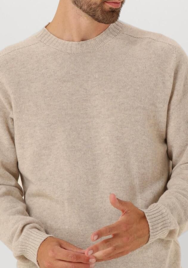 PROFUOMO Heren Truien & Vesten Pullover Crew Neck Zand