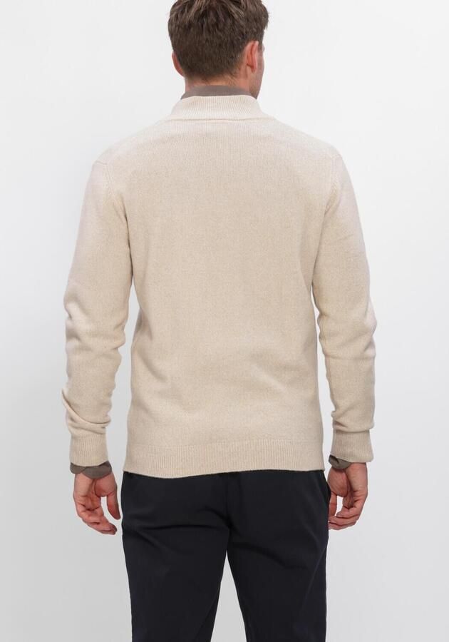PROFUOMO Heren Truien & Vesten Pullover Half Zip 80 20 Beige - Foto 2