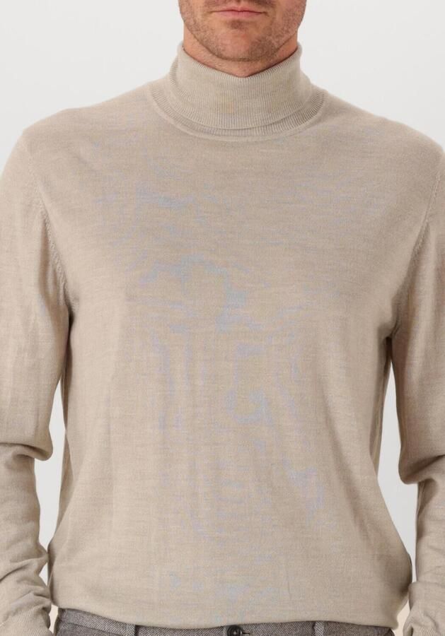 PROFUOMO Heren Truien & Vesten Pullover Roll Neck Merino Beige - Foto 2