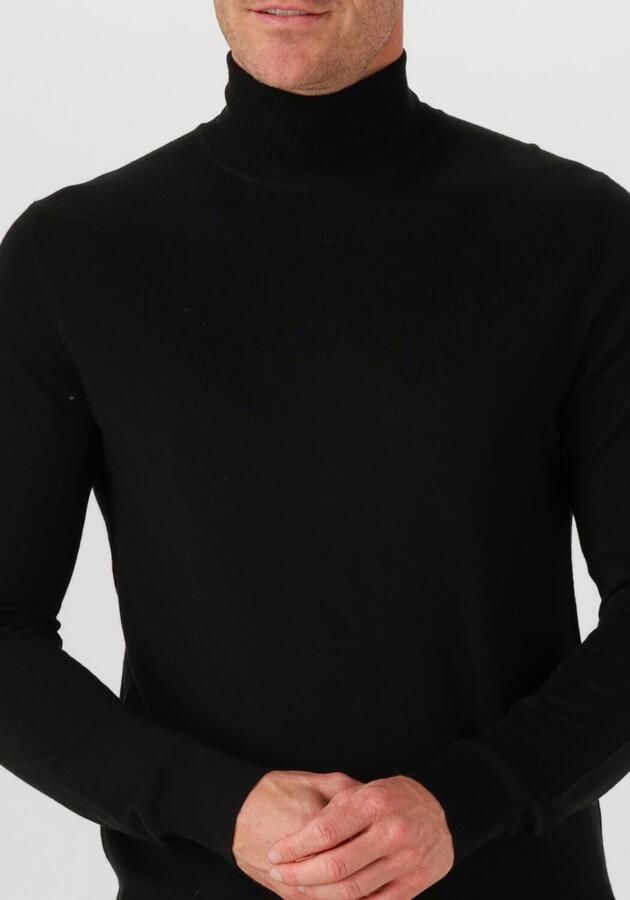 PROFUOMO Heren Truien & Vesten Pullover Roll Neck Merino Zwart - Foto 2