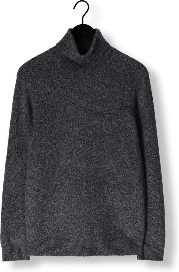 PROFUOMO Heren Truien & Vesten Pullover Roll Neck Wool Blend Donkergrijs - Foto 3