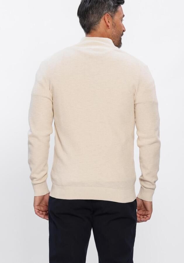 PROFUOMO Heren Truien & Vesten Structure Creme - Foto 2