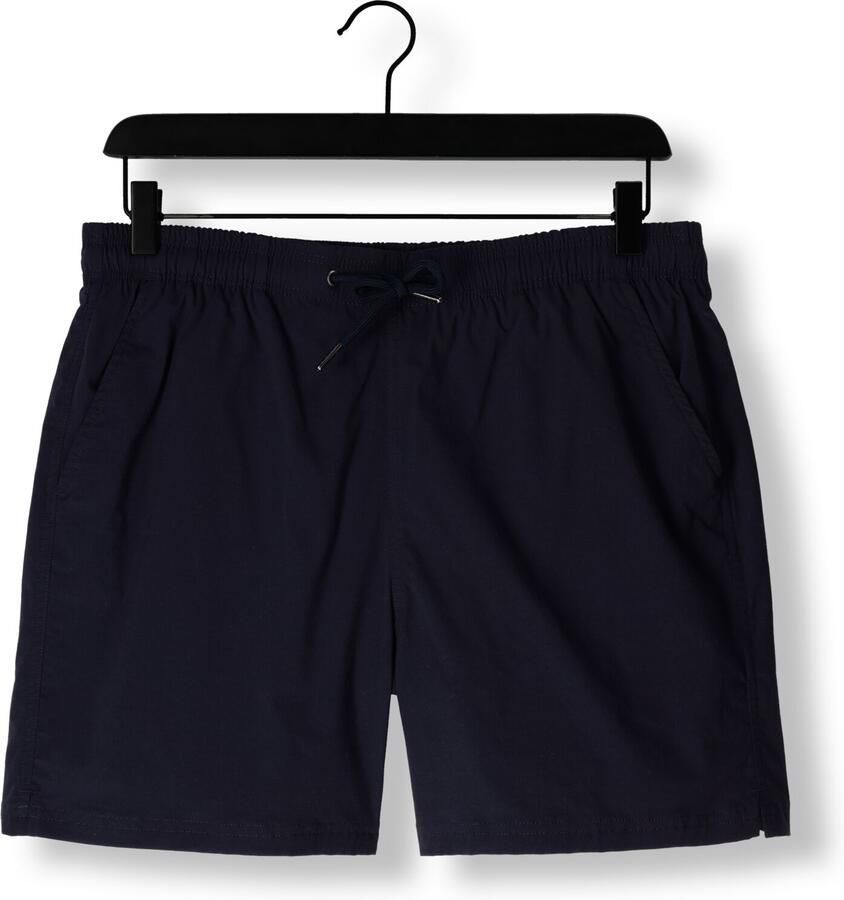 PROFUOMO Heren Zwembroeken Swimshort Solid Donkerblauw - Foto 1