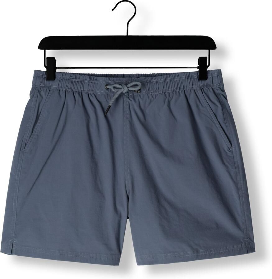 PROFUOMO Heren Zwembroeken Swimshort Solid Donkerblauw - Foto 1