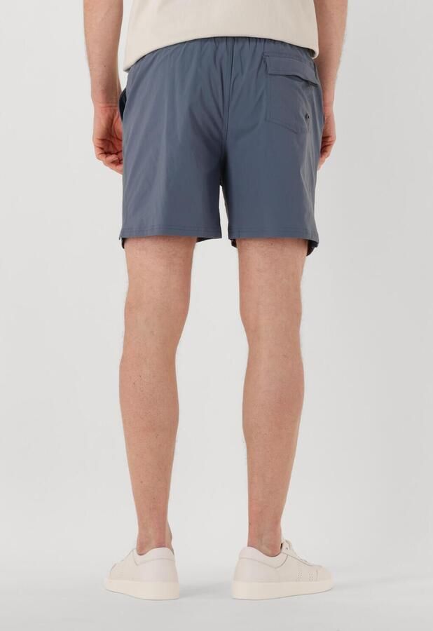 PROFUOMO Heren Zwembroeken Swimshort Solid Donkerblauw - Foto 3