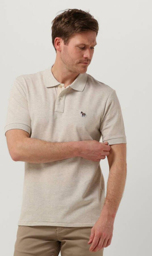 PS PAUL SMITH Heren Polo's & T-shirts Mens Slim Fit Ss Polo Shirt Zebra Beige