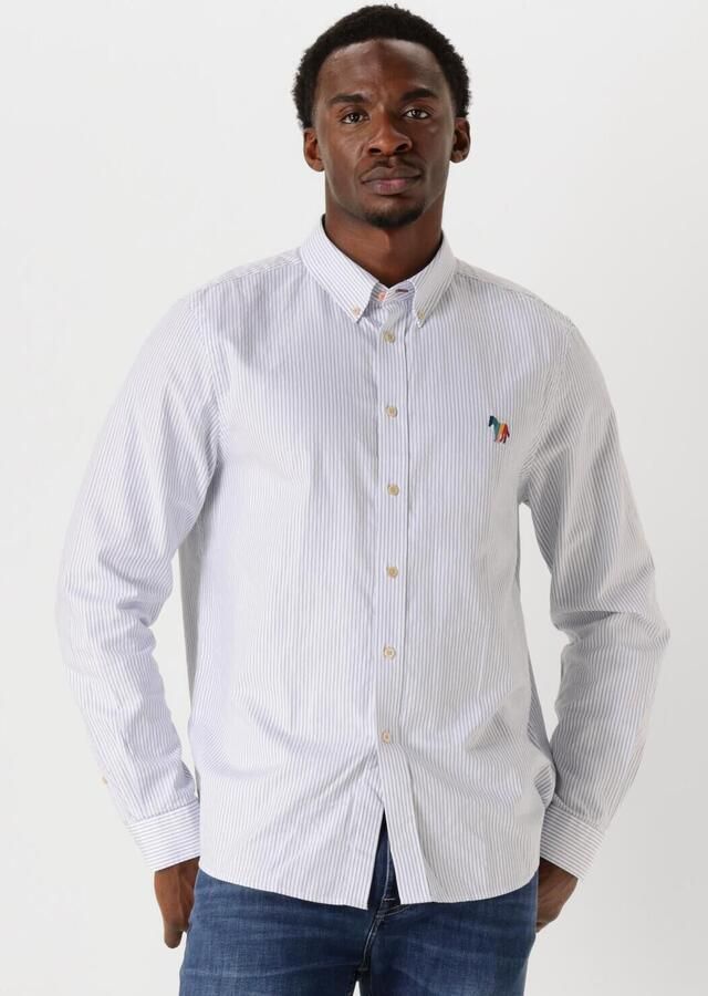 PS PAUL SMITH Heren Overhemden Mens Ls Regular Fit Shirt Blauw - Foto 4