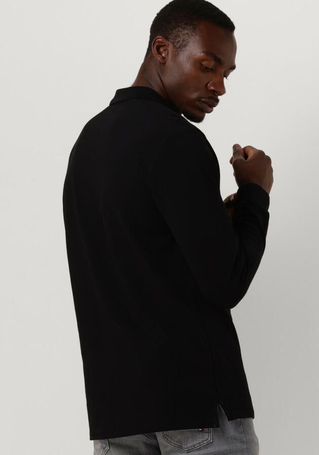 PS PAUL SMITH Heren Polo's & T-shirts Mens Slim Fit Ls Polo Shirt Zebra Zwart