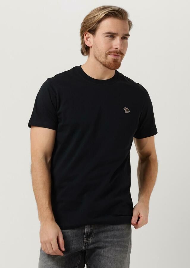 PS PAUL SMITH Heren Polo's & T-shirts Mens Slim Fit Ss Tshirt Zebra Donkerblauw - Foto 4