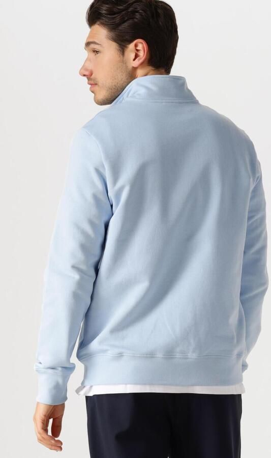 PS PAUL SMITH Heren Truien & Vesten Mens Ls Reg Fit Half Zip Top Zebra Blauw - Foto 3