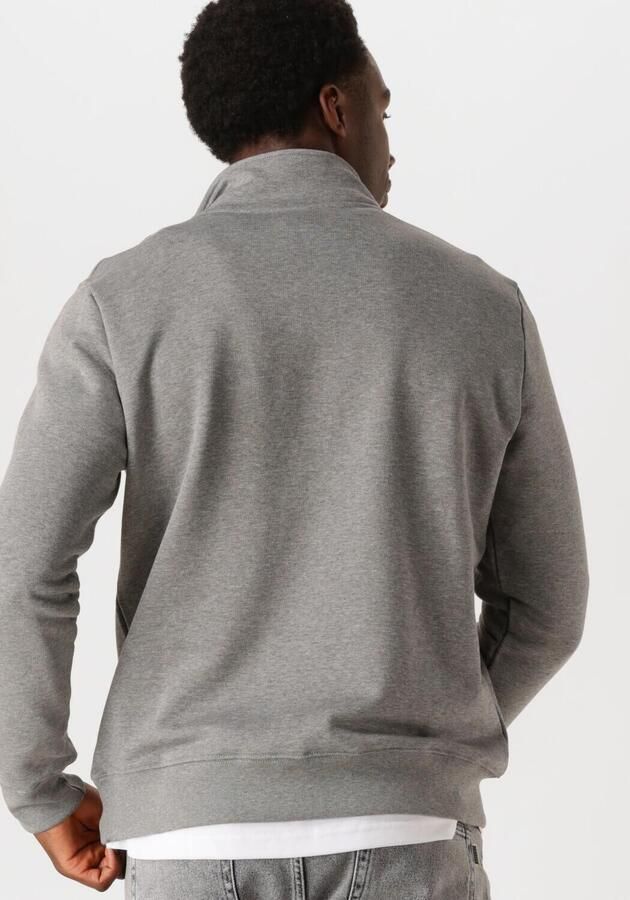 PS PAUL SMITH Heren Truien & Vesten Mens Ls Reg Fit Half Zip Top Zebra Grijs