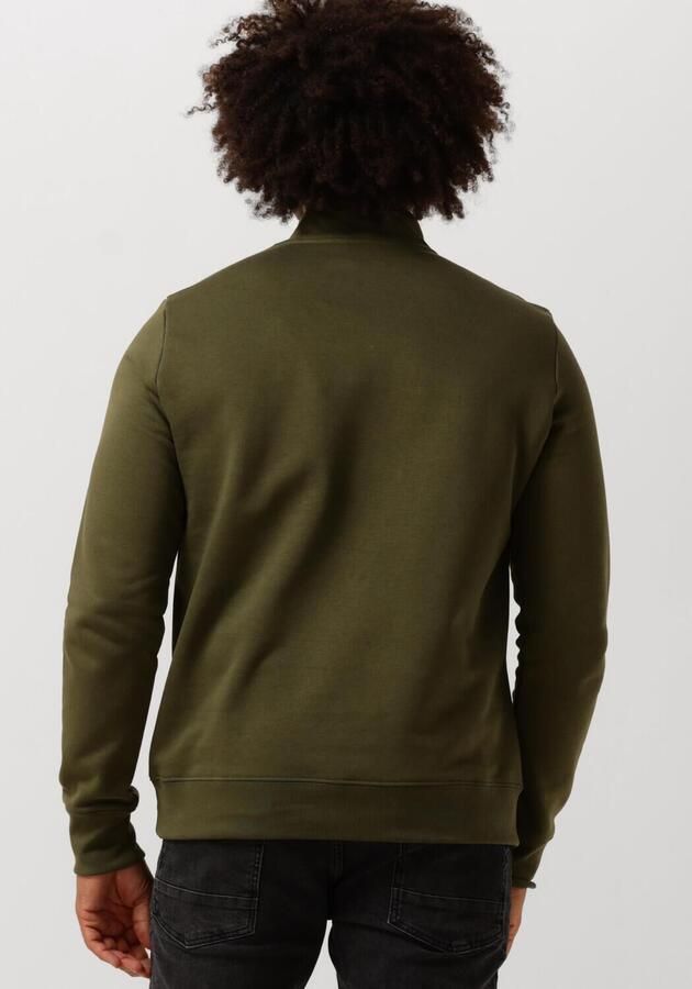 PS PAUL SMITH Heren Truien & Vesten Mens Reg Fit Half Zip Sweat Zebra Groen