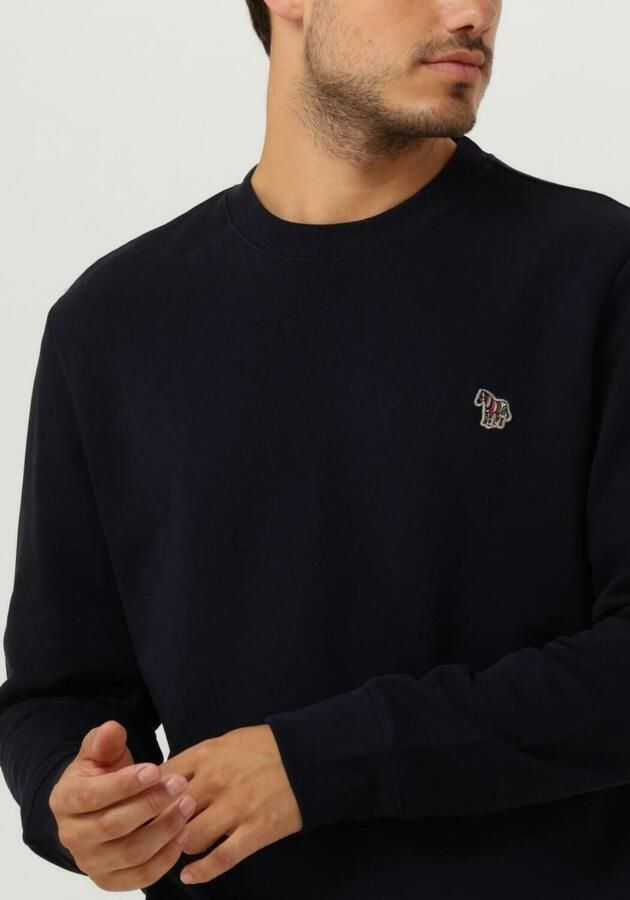 PS PAUL SMITH Heren Truien & Vesten Mens Reg Fit Sweatshirt Zebra Donkerblauw - Foto 2