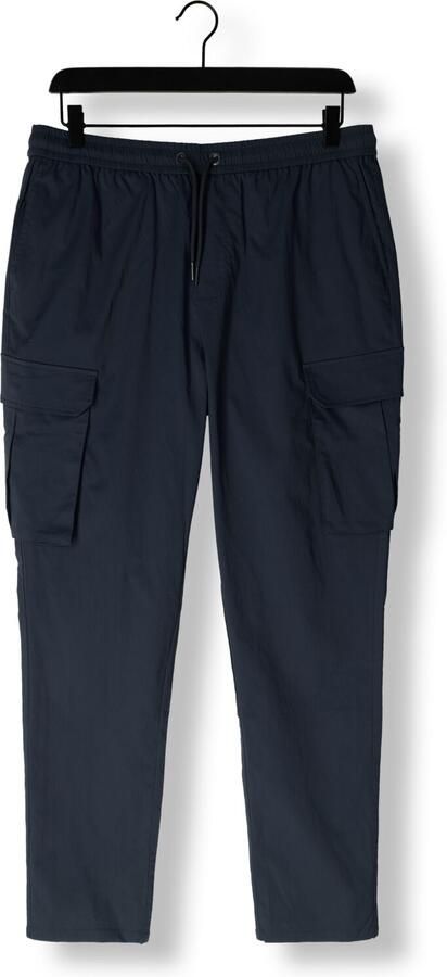 PURE PATH Heren Broeken Cargo Pants With Cords Donkerblauw - Foto 3