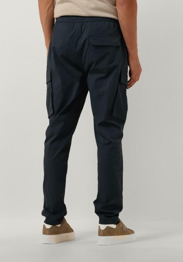 PURE PATH Heren Broeken Cargo Pants With Cords Donkerblauw