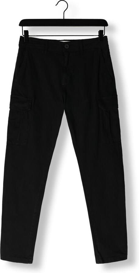 PURE PATH Heren Broeken Regular Fit Pants Cargo506 Zwart - Foto 2