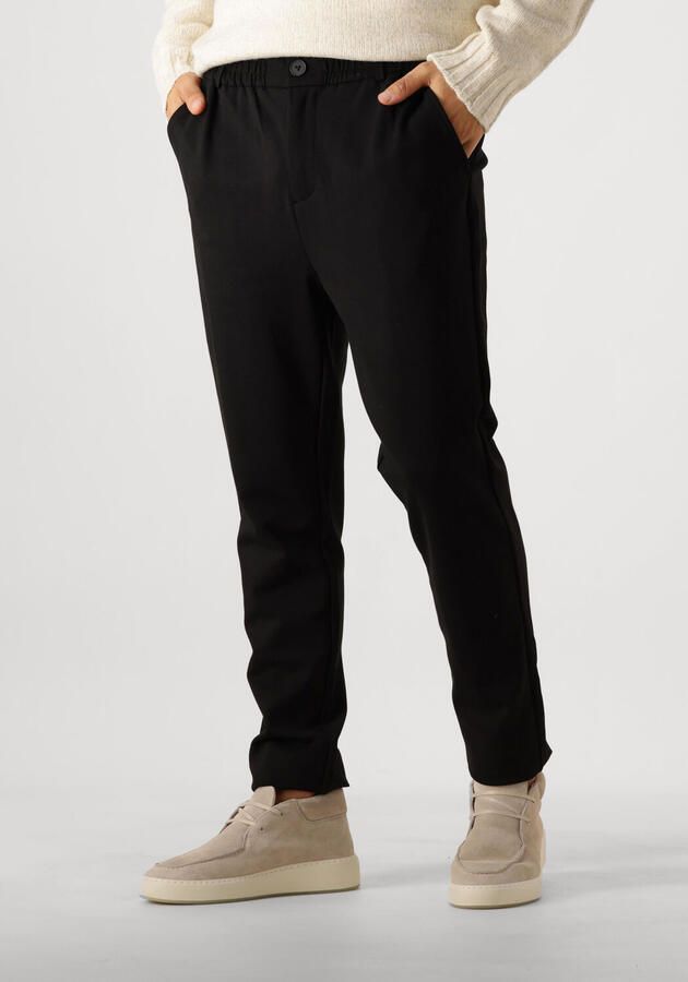 PURE PATH Heren Broeken Regular Fit Pants Smart504 Zwart - Foto 3