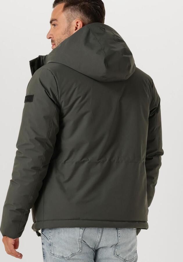 PURE PATH Heren Jassen Active Flex Parka Olijf - Foto 2