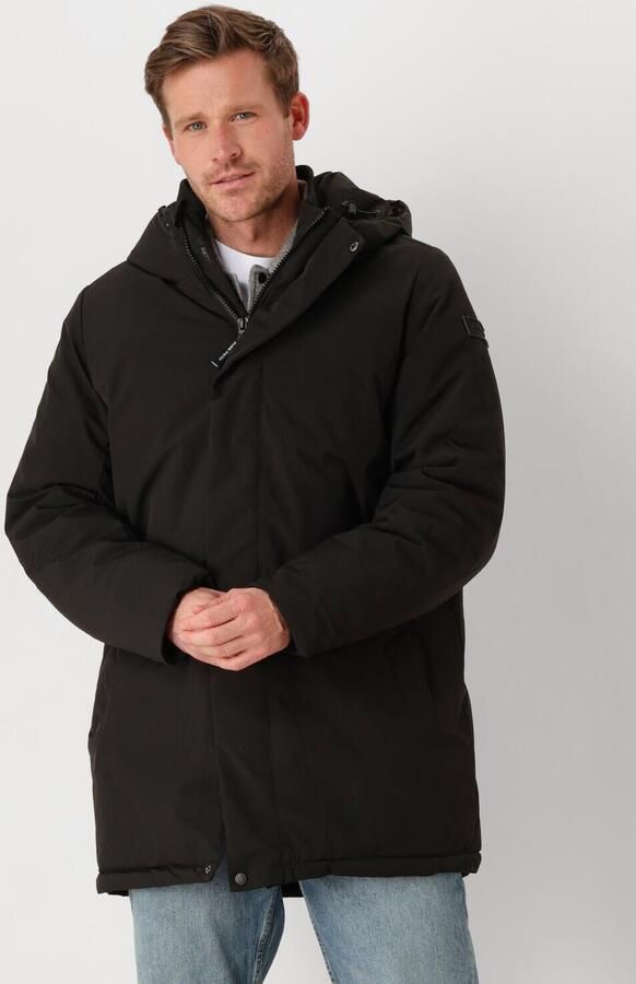PURE PATH Heren Jassen Regular Fit Jackets Parka Zwart - Foto 4