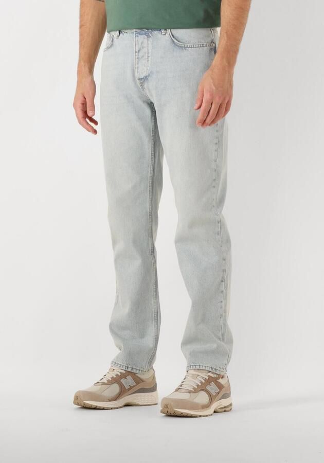PURE PATH Heren Jeans The Eric Regular Fit Jeans Lichtblauw - Foto 4