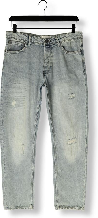 PURE PATH Heren Jeans The Eric Regular Fit Jeans Lichtblauw - Foto 3