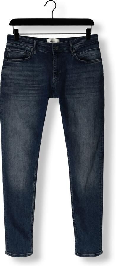 PURE PATH Heren Jeans The Jone Skinny Fit Jeans Blauw - Foto 3