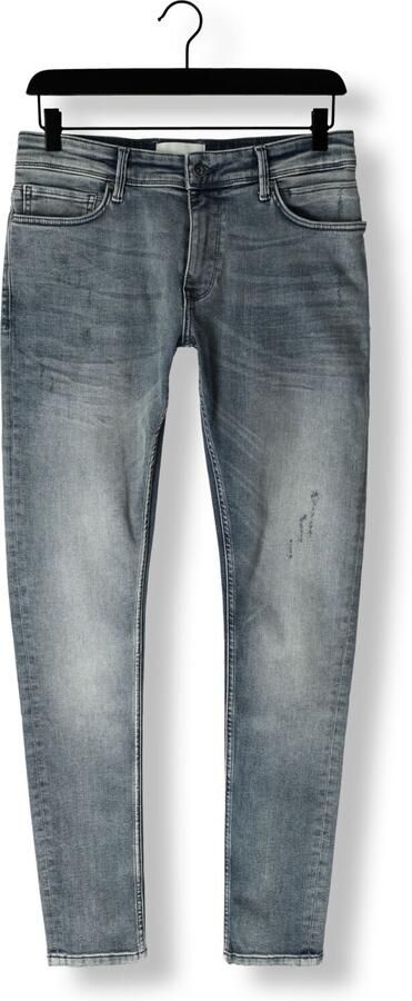 PURE PATH Heren Jeans The Jone Skinny Fit Jeans Blauw - Foto 3