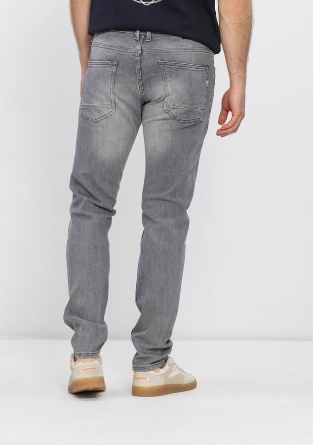 PURE PATH Heren Jeans The Jone Skinny Fit Jeans Grijs - Foto 2
