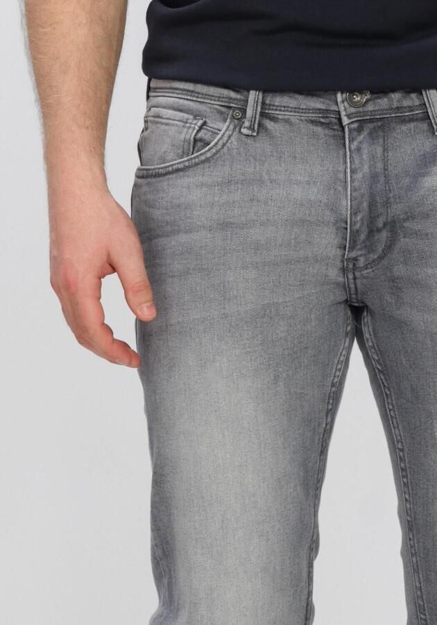 PURE PATH Heren Jeans The Jone Skinny Fit Jeans Grijs - Foto 3