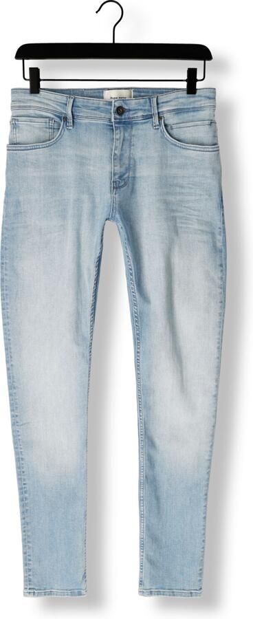 PURE PATH Heren Jeans The Jone Skinny Fit Jeans Lichtblauw - Foto 3