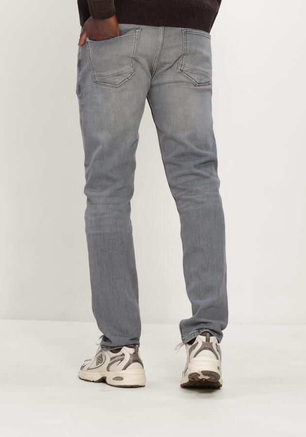 PURE PATH Heren Jeans The Ryan Slim Fit Jeans Grijs - Foto 2