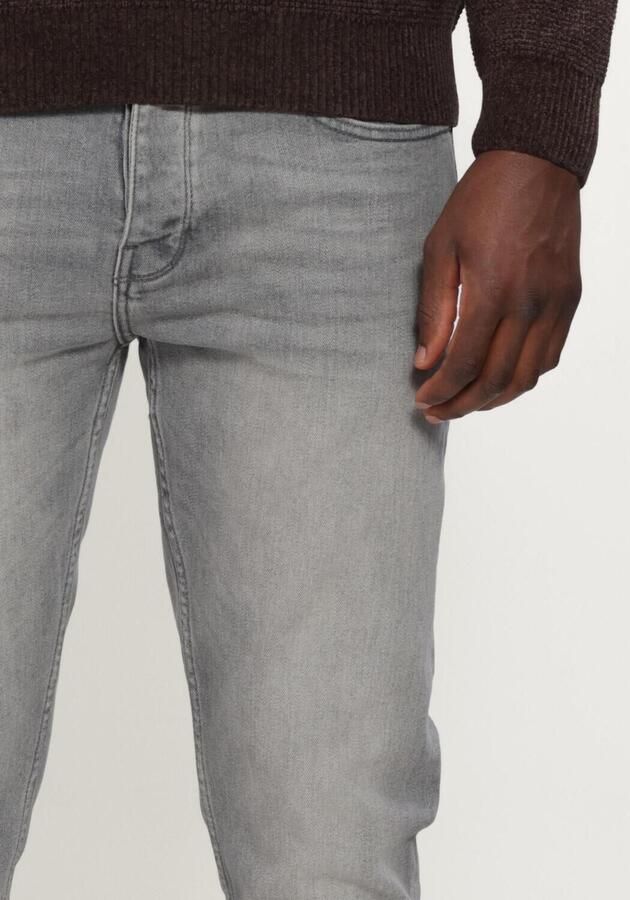 PURE PATH Heren Jeans The Ryan Slim Fit Jeans Grijs - Foto 3