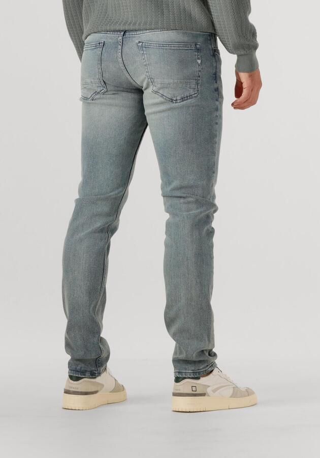 PURE PATH Heren Jeans The Ryan Slim Fit Jeans Lichtblauw