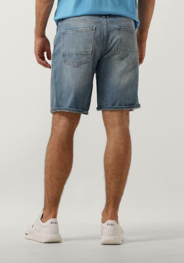 Pure Path Blauwe Denim Shorts The Owen Blue Heren - Foto 2