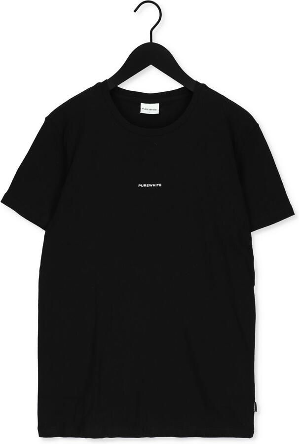 PURE PATH Heren Polo's & T-shirts Pure Logo Tee Zwart - Foto 3