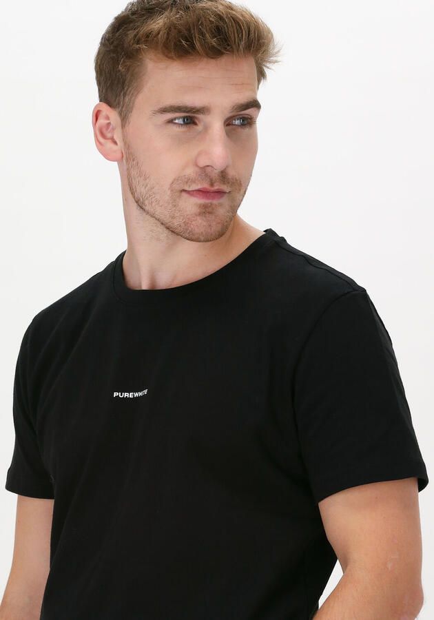 PURE PATH Heren Polo's & T-shirts Pure Logo Tee Zwart - Foto 2