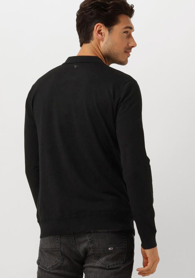 PURE PATH Heren Polo's & T-shirts Regular Fit Knitwear Polo806 Zwart