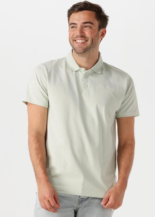 PURE PATH Heren Polo's & T-shirts Regular Fit Polo Ss T-shirts Mint - Foto 4