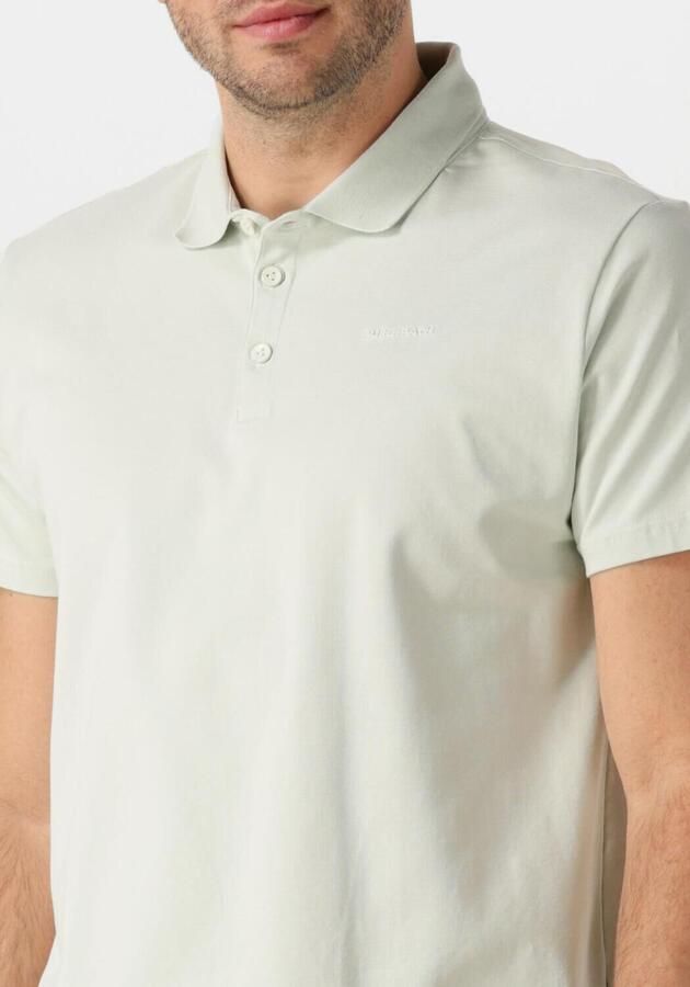 PURE PATH Heren Polo's & T-shirts Regular Fit Polo Ss T-shirts Mint - Foto 2