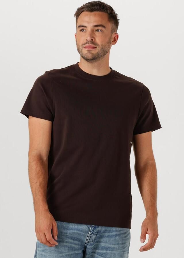 PURE PATH Heren Polo's & T-shirts Regular Fit T-shirts Bruin - Foto 2