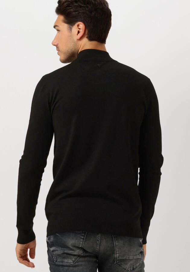 PURE PATH Heren Truien & Vesten Essential Knit Mockneck Sweater Zwart