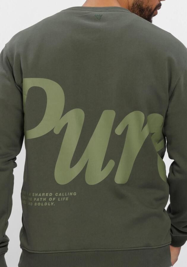 PURE PATH Heren Truien & Vesten Pure Groen - Foto 3