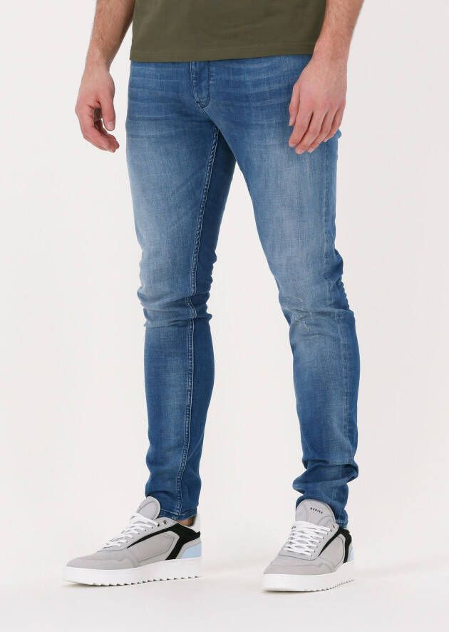 Purewhite Blauwe Skinny Jeans The Jone W0123
